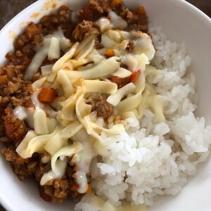 激ウマ！トマト缶とカレールーを使ったキーマカレー！